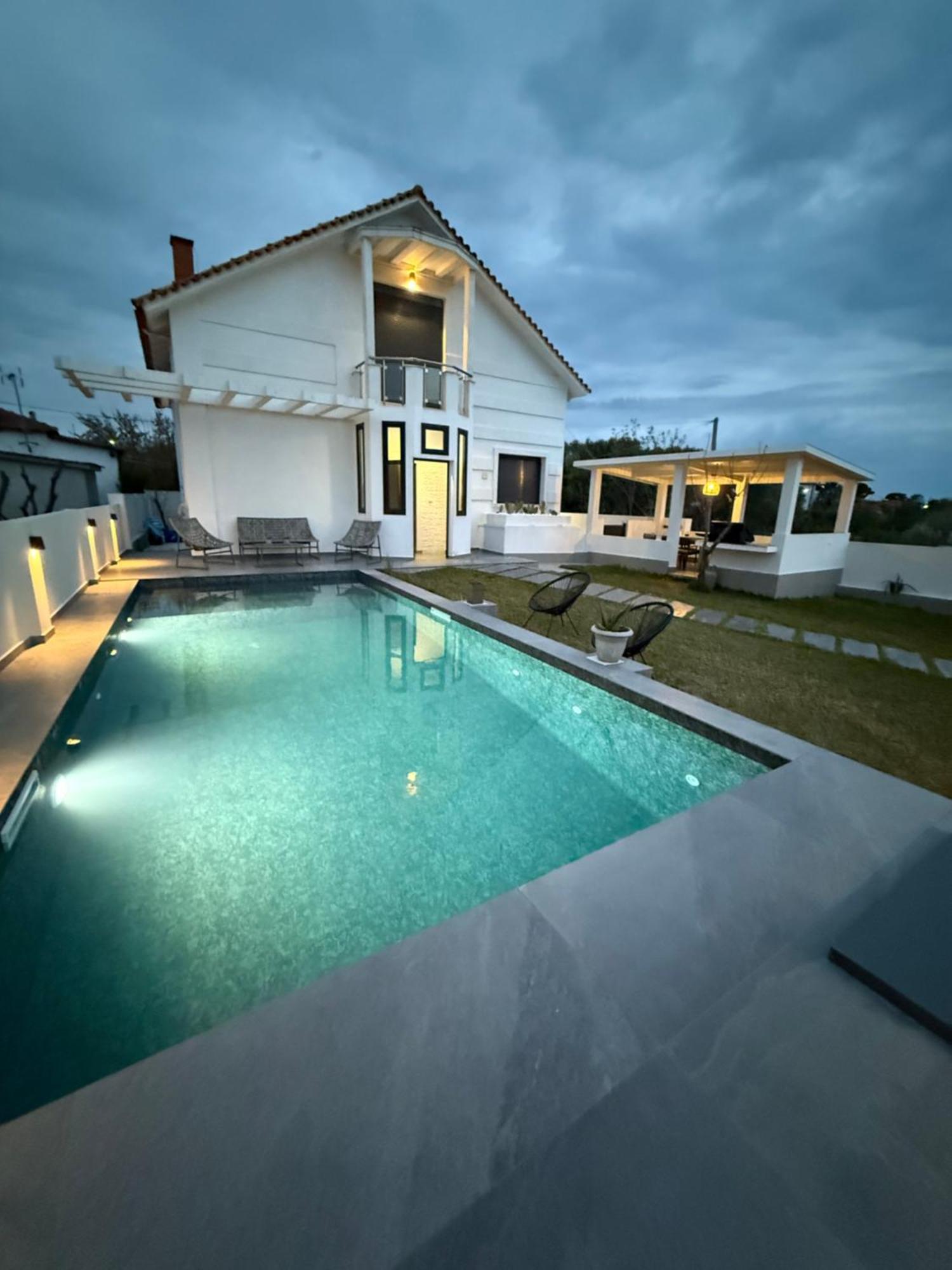 Villa Sunset Albatross Nea Poteidaia Exterior foto