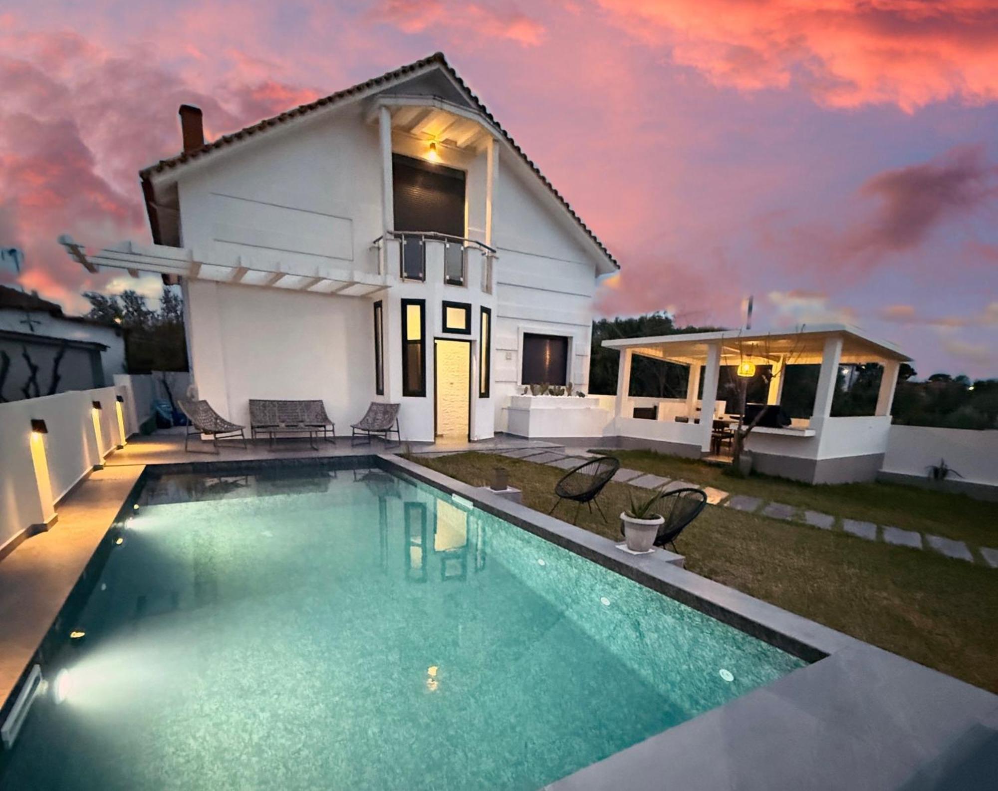 Villa Sunset Albatross Nea Poteidaia Exterior foto